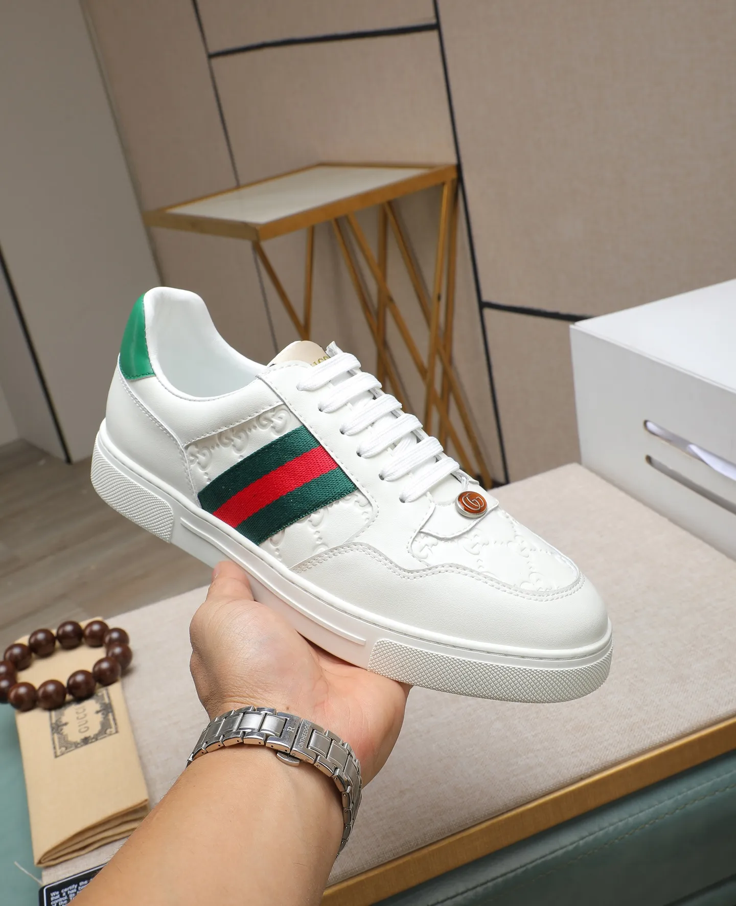 Men's men's shoes 💰440 GUCCI🔍🔍The latest model is on sale at the same time at the counter. Original calfskin imported from Italy, genuine leather lining, (high-end, noble, and classy) with exquisite workmanship. Sole: Original sole provided by the original factory, ⚠Exclusive double-layer movable molded sole super comfortable⚠, real shot 🎬The real thing is better🔍🔍"High quality·Follow the order" Code number 38-44